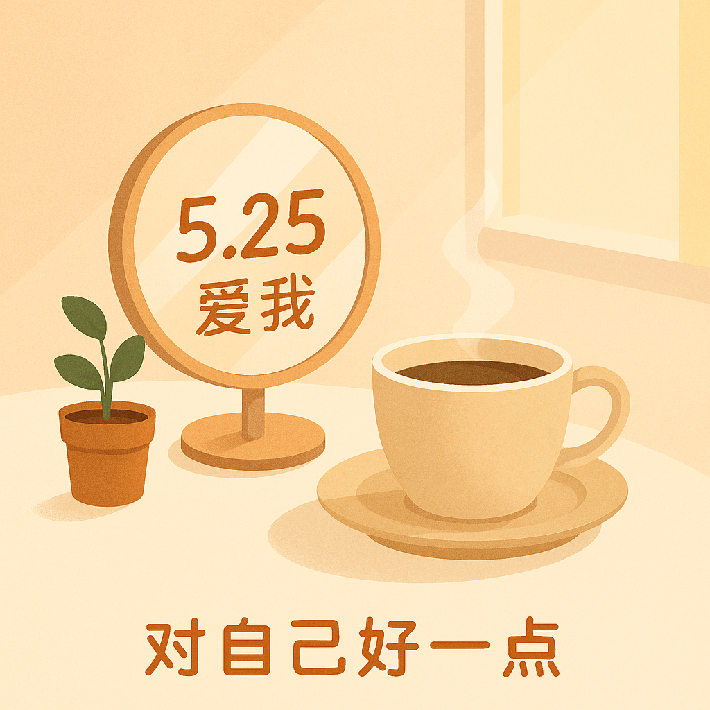 对自己好点